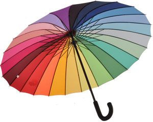24 Panel Rainbow Umbrella