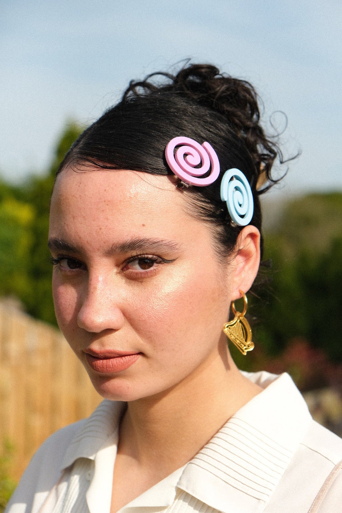Spiral Hair Clips - Set of 2 | Celtic Hair Accessories