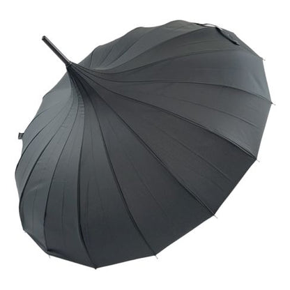 Timeless Black Pagoda Umbrella