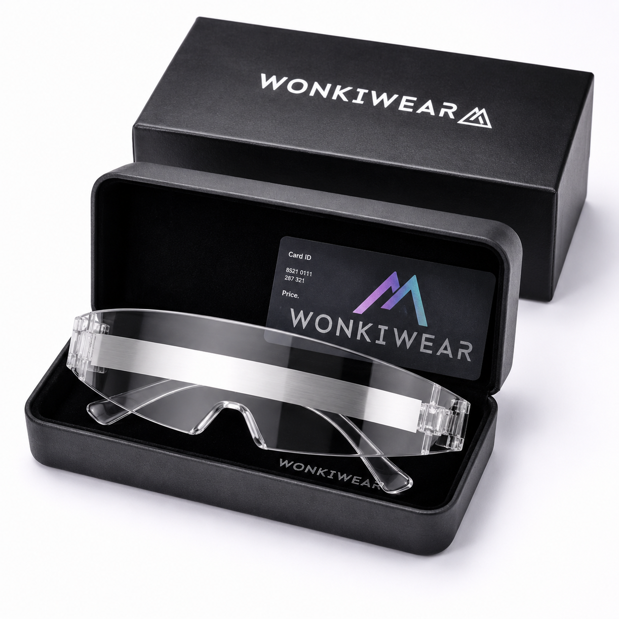 Clear Cyber Shield Glasses