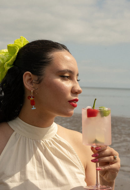Love on the Beach Hoop Earrings | Cocktail Jewellery