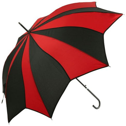 Red & Black Batwing Umbrella