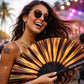 XL Festival Fan - Iridescent, Bronzed