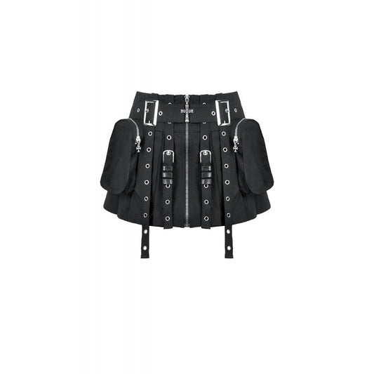 Black Tactical Rave Skirt | Dark in Love
