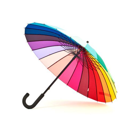 24 Panel Rainbow Umbrella