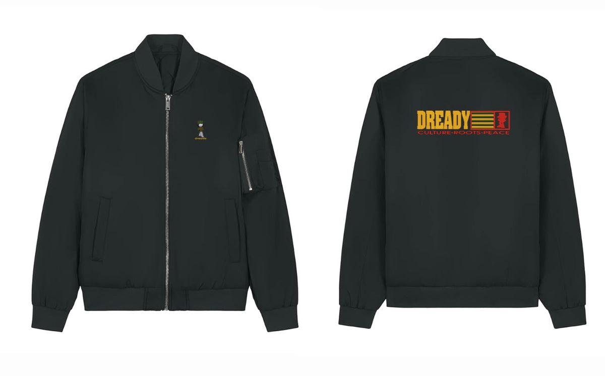 Dready Culture Embroidered Bomber Jacket