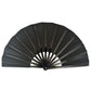 XL Foldable Hand Fan - Galaxy Range, Neptune iridescent Blue, Teal and Purple