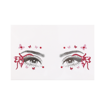 Profusion Mystical Butterfly Face Stickers