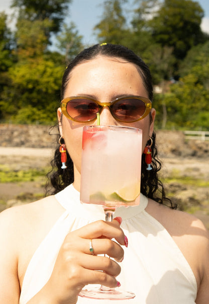 Love on the Beach Hoop Earrings | Cocktail Jewellery