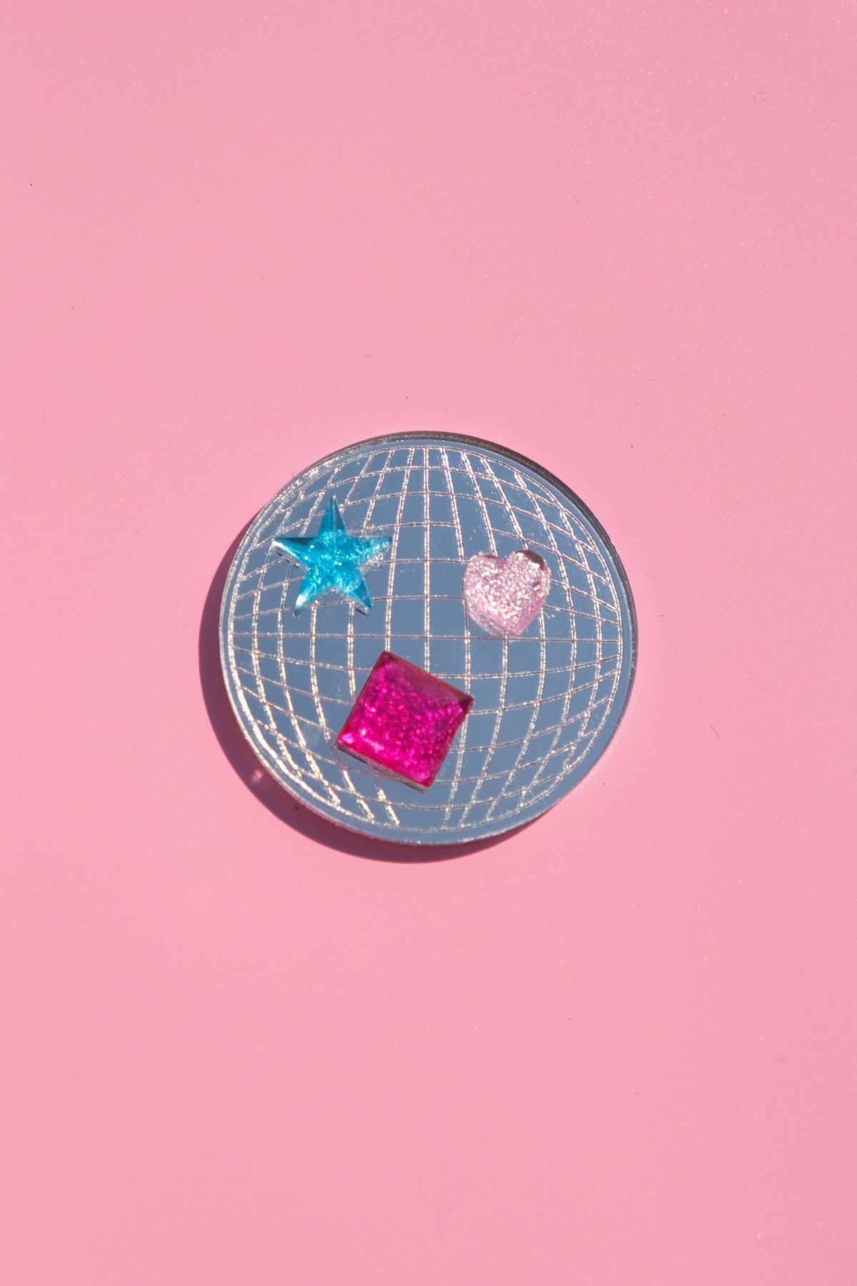 Colourful Disco Ball Hair Clip | Festival Hair Accessory