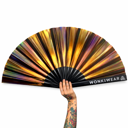 XL Festival Fan - Iridescent, Bronzed