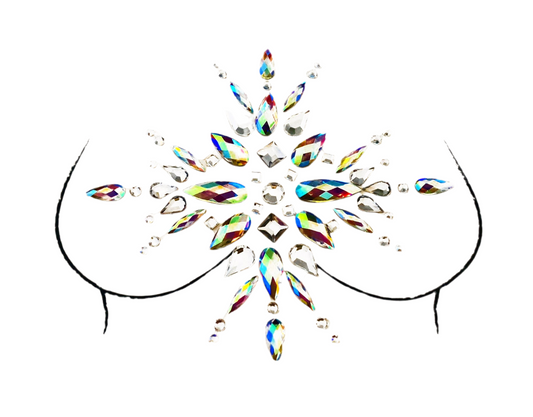 Adhesive Chest and Body Jewels - Aphrodite