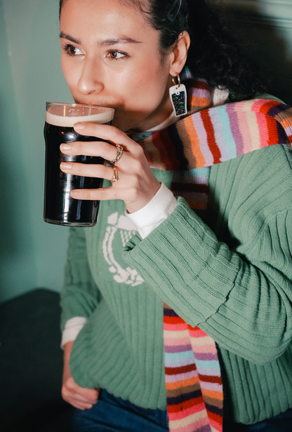Split the G Hoop Earrings | Stout Statement Jewellery