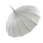 Timeless Pagoda Umbrella - White