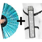 XL Festival Fan - Holographic, Blue