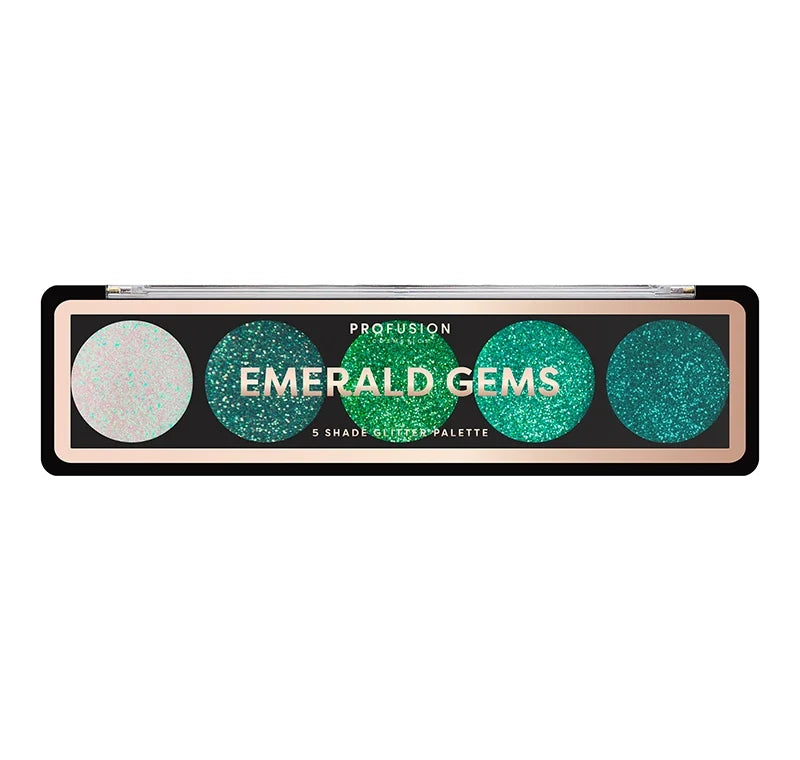 GLITTER GEMS | 5-SHADE GLITTER PALETTES