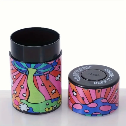 Mushroom Stash Jar