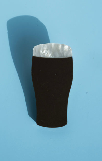 Pint of Stout Hair Clip | Quirky Pub Hair Accessory