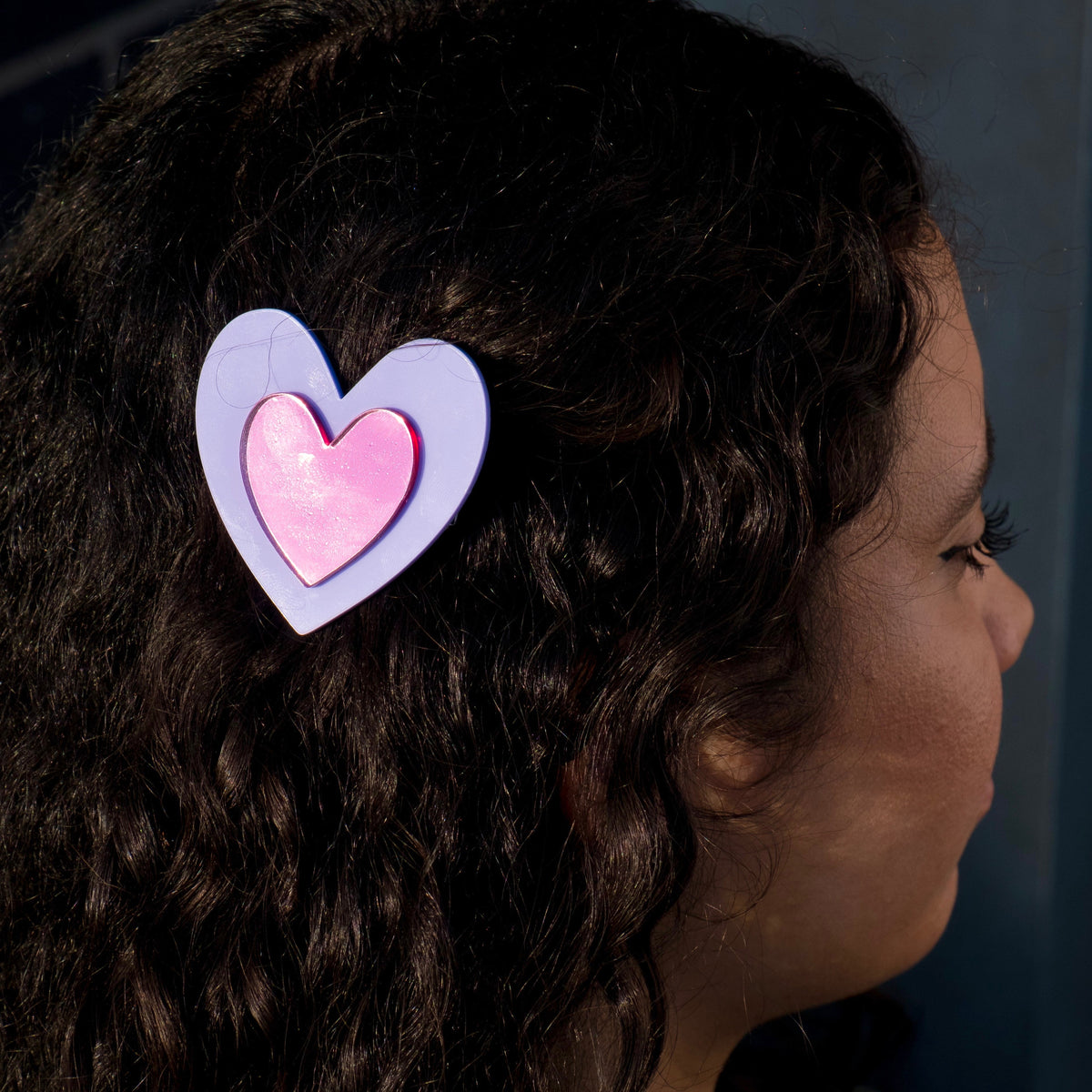 Heart Hair Clip | Cute Statement Hair Accessory