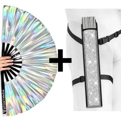 Mercury Galaxy Iridescent Festival Fan