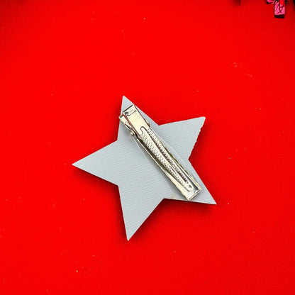 Retro Star Hair Clip | Glitter Statement Hair Accessory