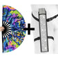 XL Festival Fan - UV Reactive, Skull and Bass