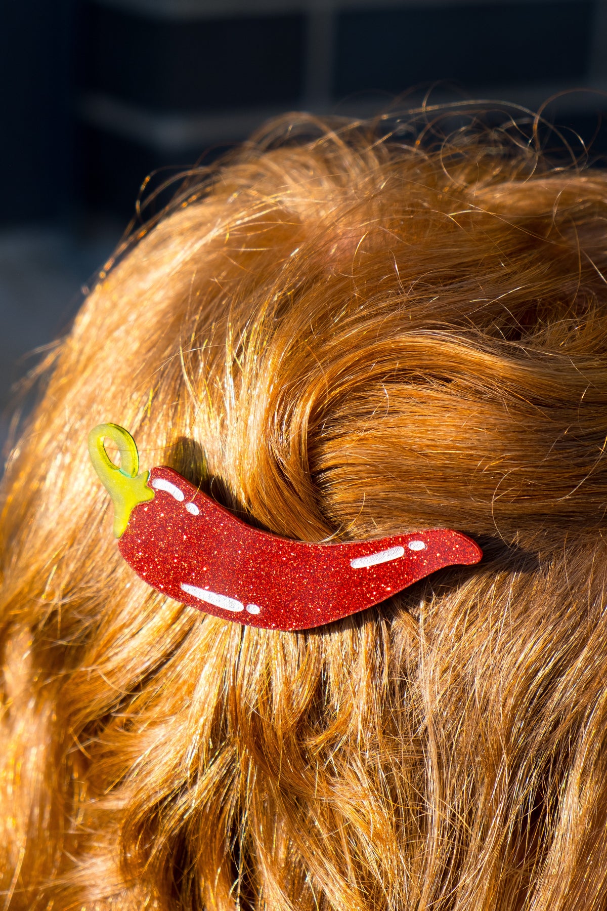 Chilli Pepper Hair Clip | Spicy Food Hair Accessory