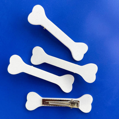Bone Hair Clips - Set of 2 | Statement Hair Accessories