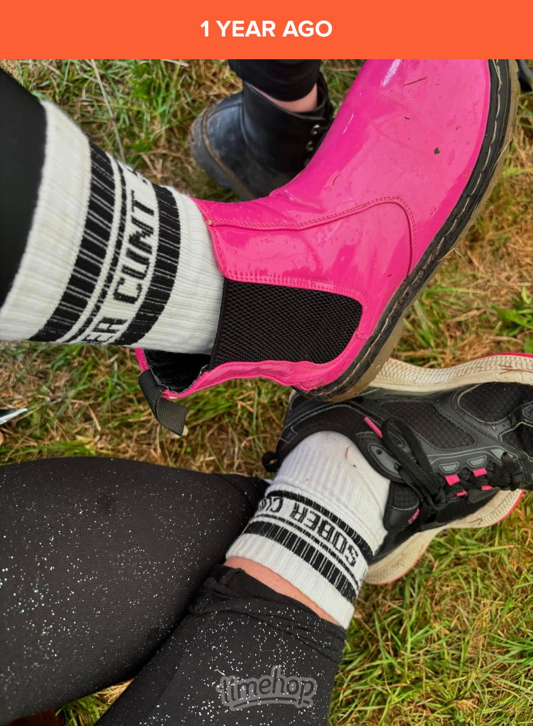 Sober Cunt Socks | Sober Statement Socks