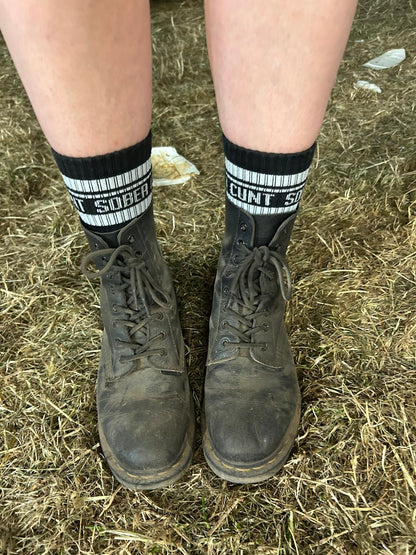 Sober Cunt Socks | Sober Statement Socks
