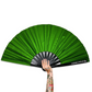 XL Festival Fan - Shimmery Metallic, Green