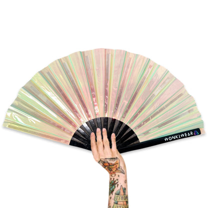 XL Festival Fan - Iridescent pearls