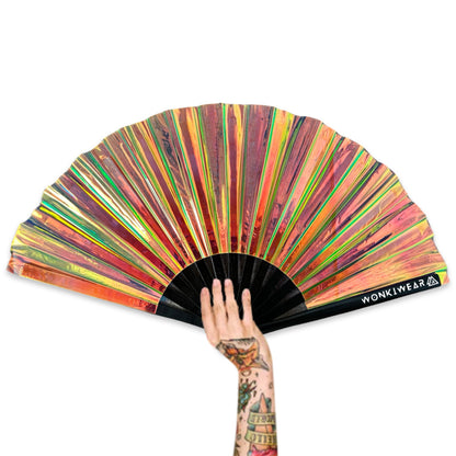 XL Festival Fan - Iridescent Unicorn Magic