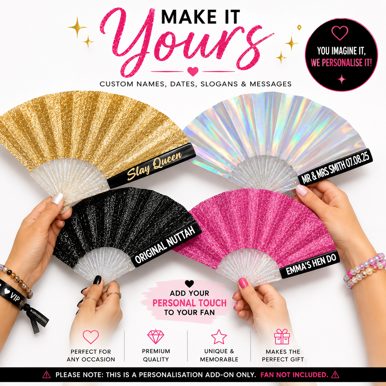 Personalisation Upgrade for WonkiWear Fans Only