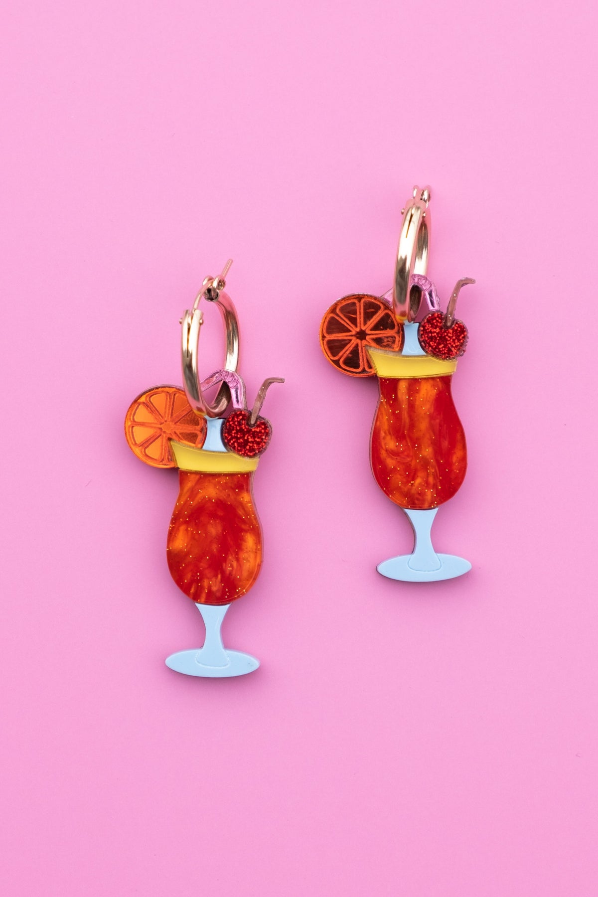 Love on the Beach Hoop Earrings | Cocktail Jewellery