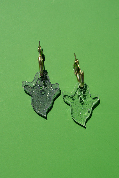 Ghost Hoop Earrings | Halloween Jewellery