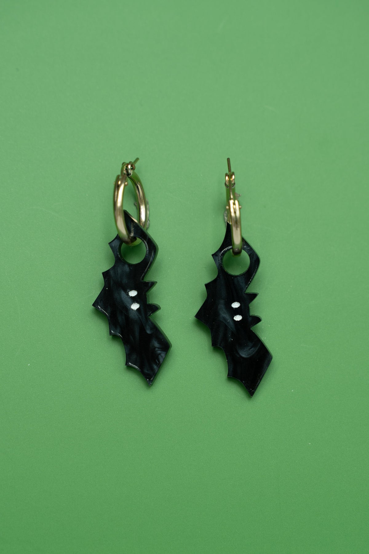 Bat Hoop Earrings | Halloween Jewellery