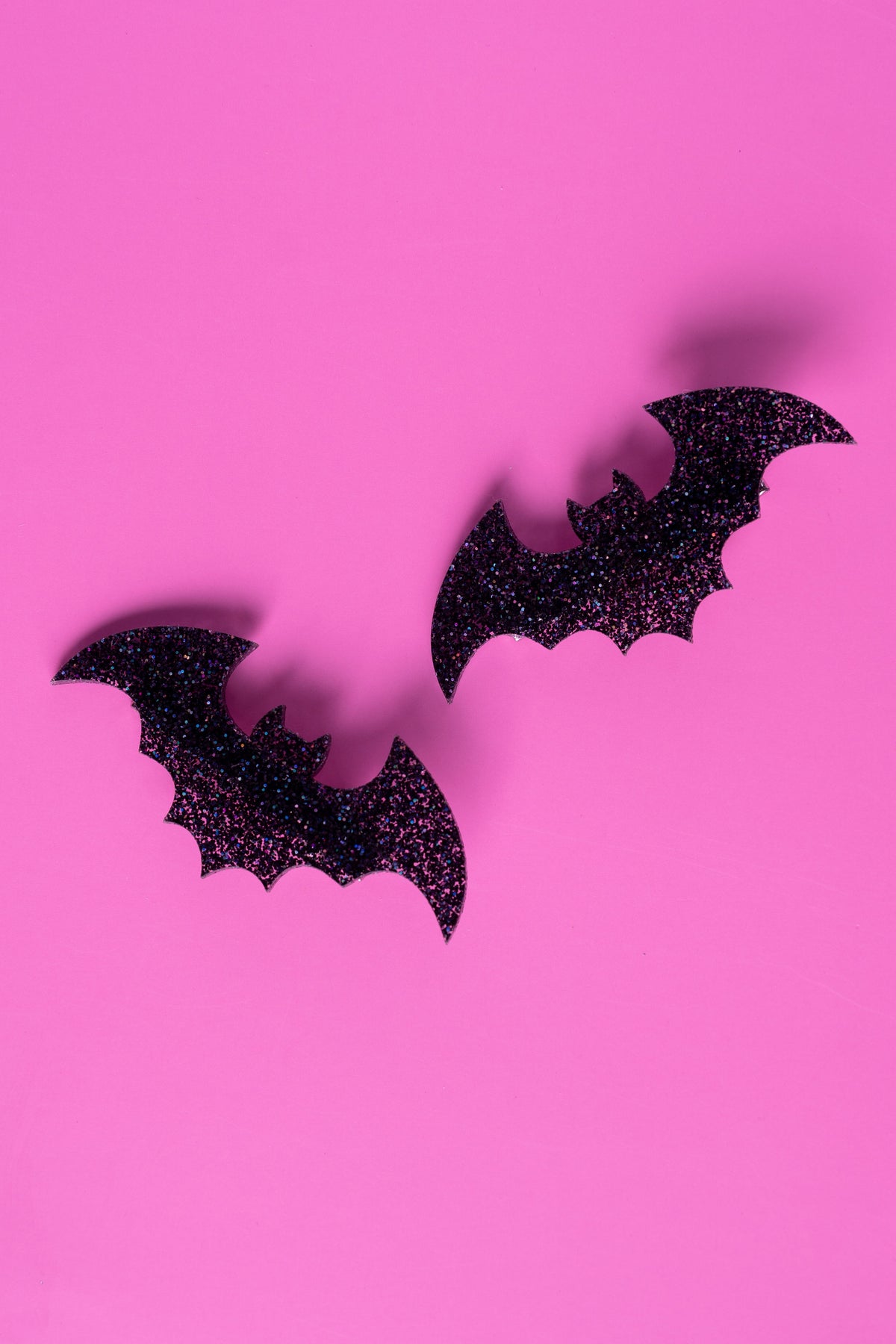 Bat Hair Clips - Set of 2 | Halloween Hair Accessories