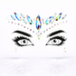 Festival Face Gems – Self Adhesive Rave Face Jewels (Calypso)