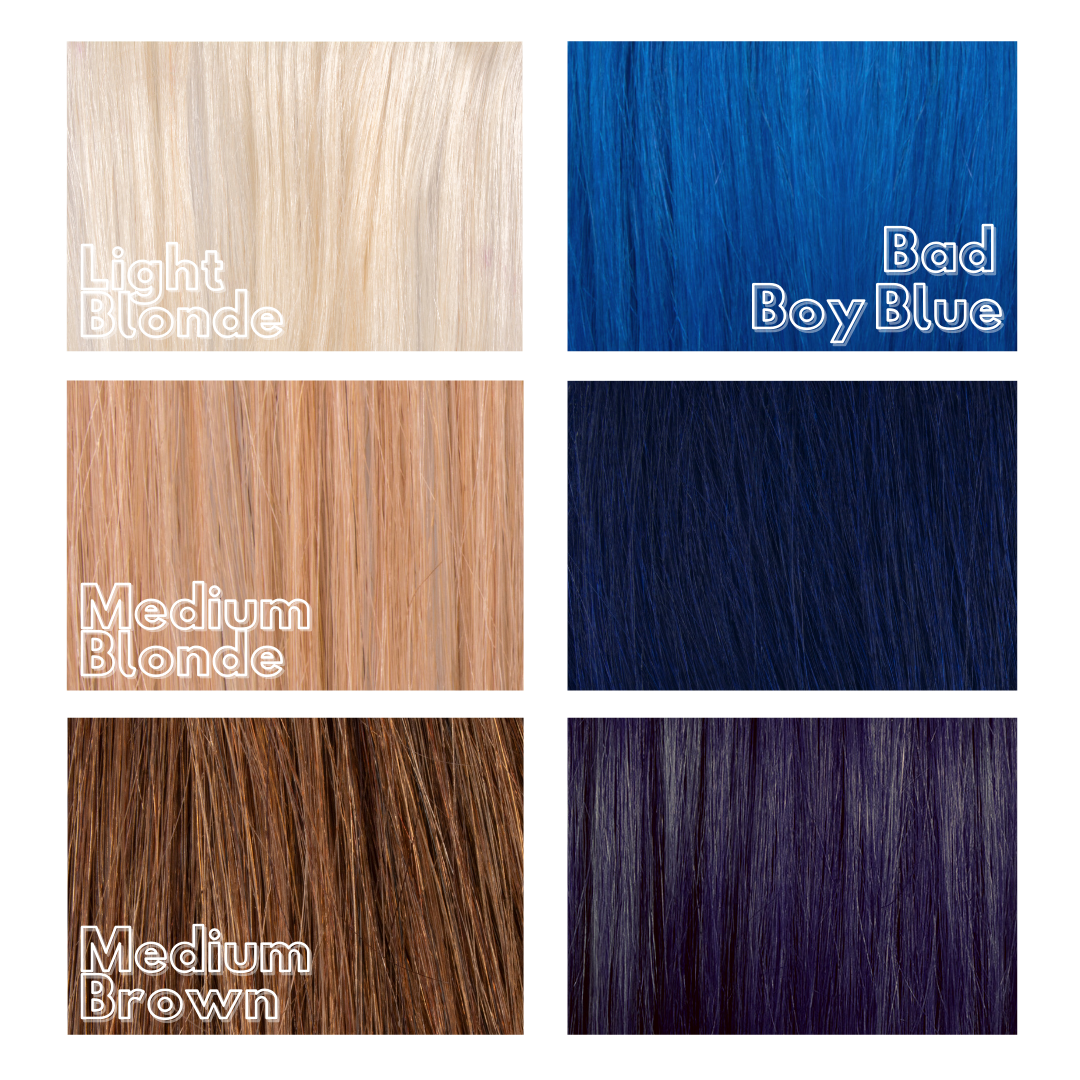 Manic Panic Bad Boy Blue Vibrant Denim Blue Semi-Permanent Hair Dye | Classic High Voltage