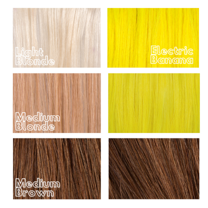 Manic Panic Electric Banana Neon Yellow UV Reactive Semi-Permanent Hair Dye | Classic High Voltage