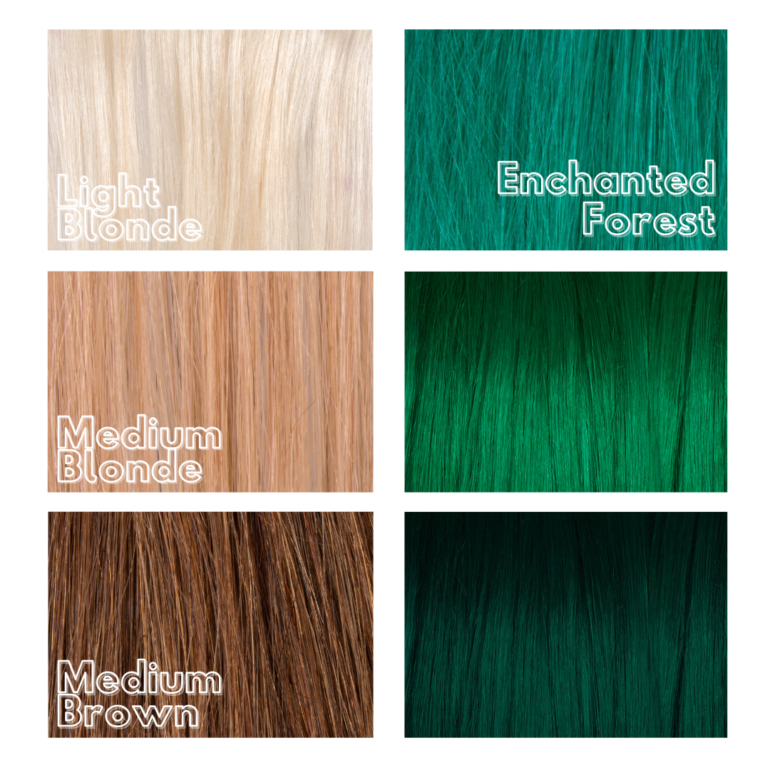 Manic Panic Enchanted Forest Semi-Permanent Hair Dye | Deep Teal Green