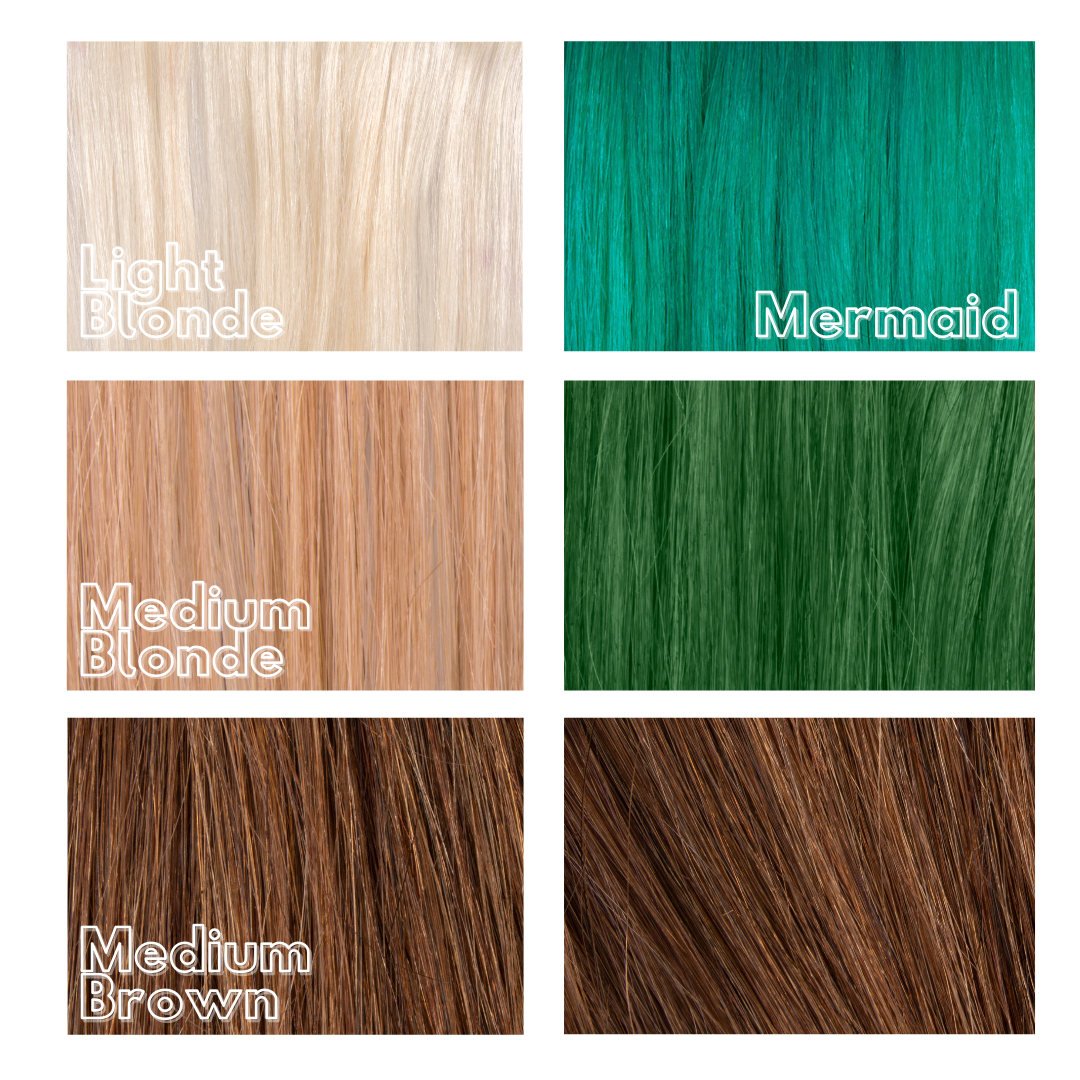 Manic Panic Mermaid Ocean Teal UV Reactive Semi-Permanent Hair Dye | Classic High Voltage