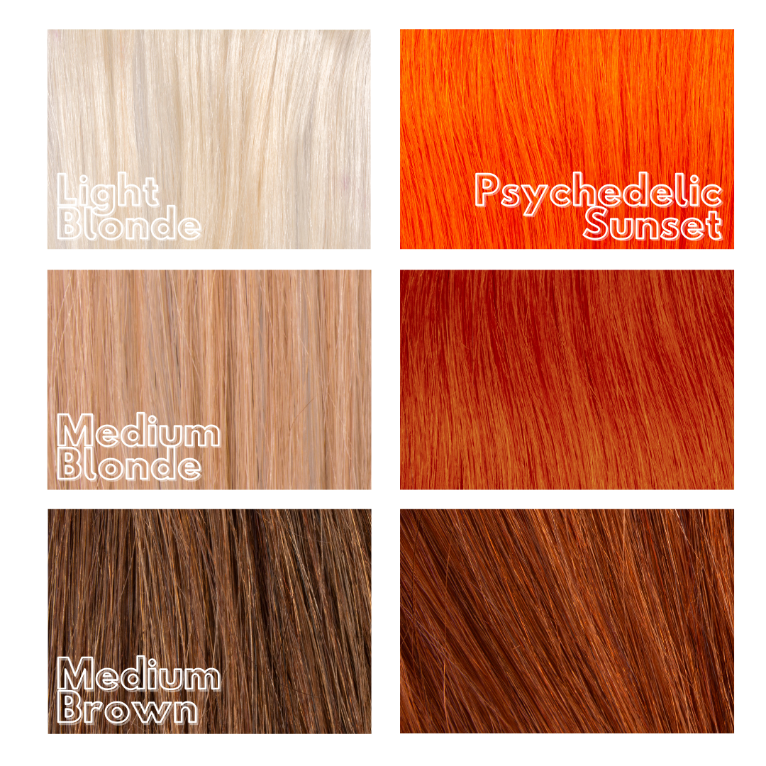 Manic Panic Psychedelic Sunset Vibrant Neon Orange Semi-Permanent Hair Dye | Classic High Voltage