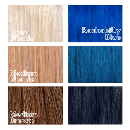 Manic Panic Rockabilly Blue Semi-Permanent Hair Dye | Vibrant Cobalt Blue