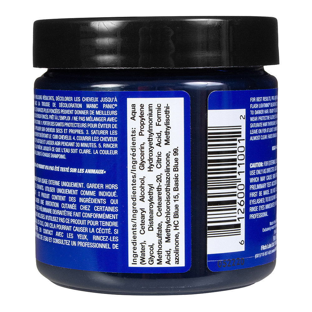 Manic Panic After Midnight Semi-Permanent Hair Dye | Deep Blue