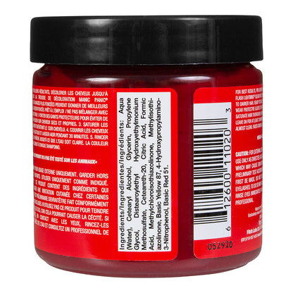 Manic Panic Pillarbox Red Bright True Red Semi-Permanent Hair Dye | Classic High Voltage
