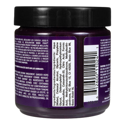 Manic Panic Purple Haze Semi-Permanent Hair Dye | Vibrant Deep Purple