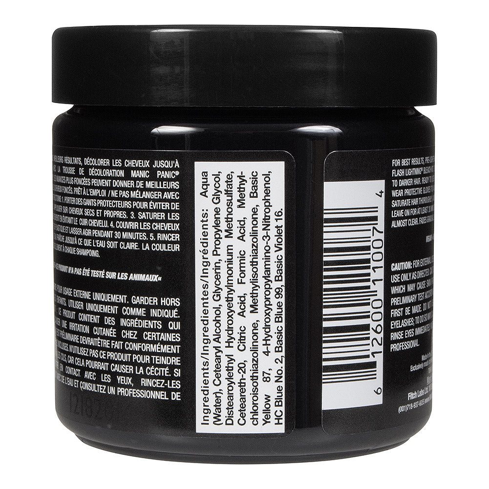Manic Panic Raven Semi-Permanent Hair Dye | Deep Black
