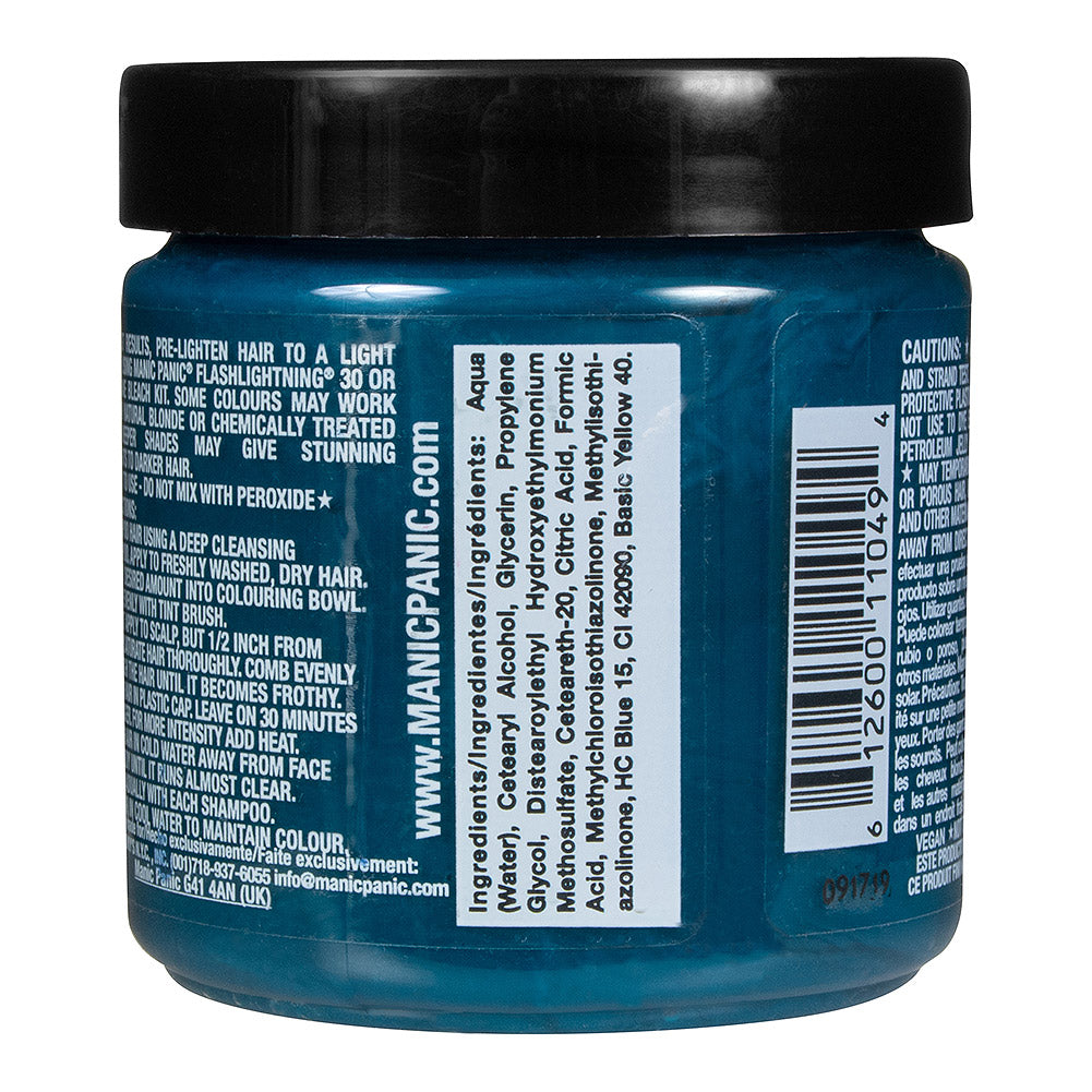 Manic Panic Siren’s Song Semi-Permanent Hair Dye | Neon Turquoise Blue Green